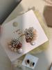 Handmade Retro Glazed Beaded Exquisite Small Stud Earrings High-end Design Temperament Neutral Earrings Women