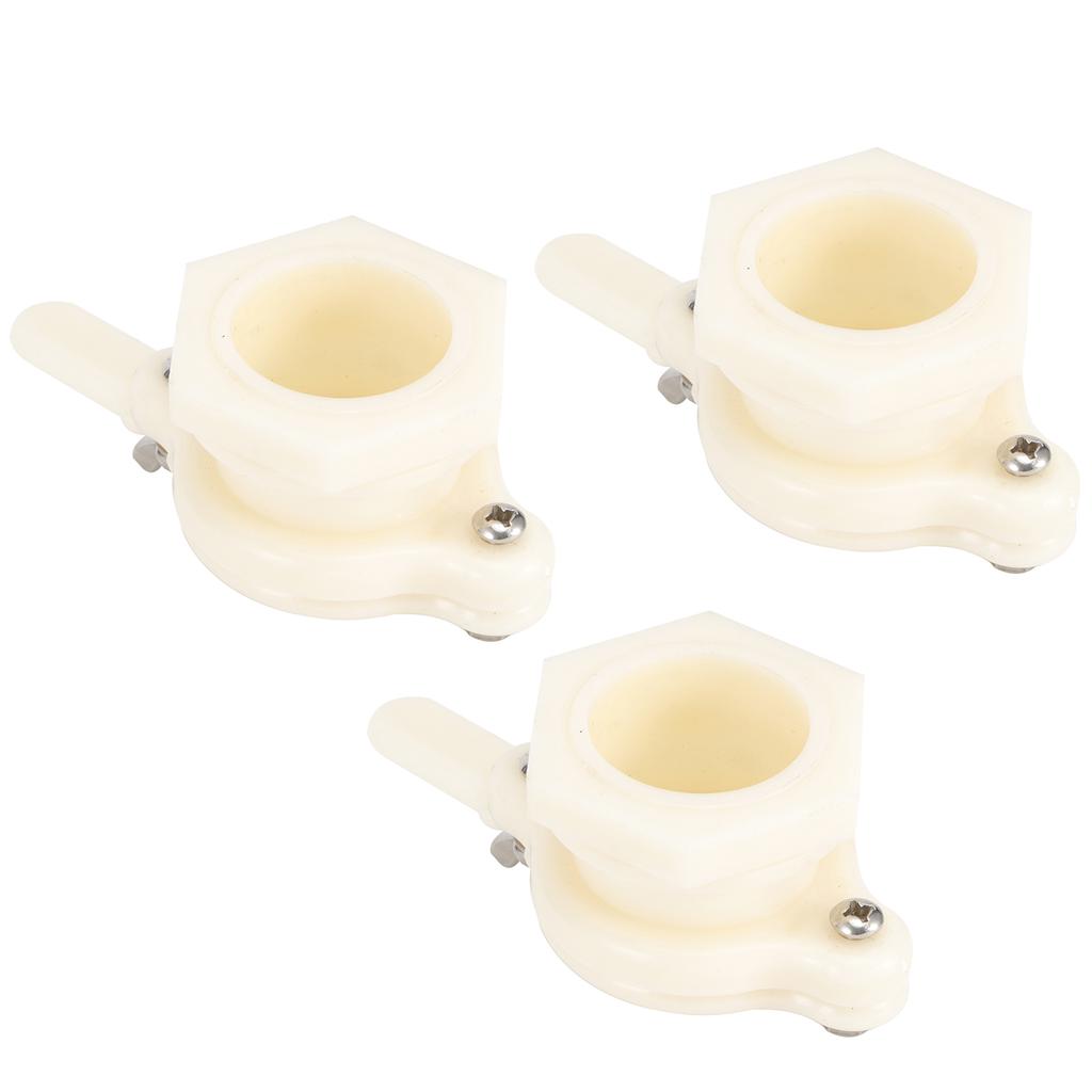 3Set Honey Tap Gate Valve Tools Honey Extractor Accessory Beekeeping Equipment Supply