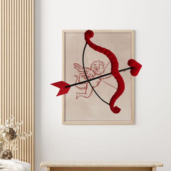 Унисекс Мини Набор Купидона с Луком и Стрелами Аксессуар для Косплея для Взрослых и Подростков на День Святого Валентина, Хэллоуин, Костюмированную Вечеринку