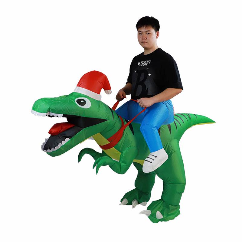 Надувной костюм елки, снеговика и оленя для праздничных вечеринок