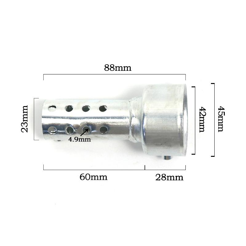 1 шт. Глушитель Db Killer для Brutale 675 800/Rr Dragster F3 675 F3 800 Ago Rc Amg 80/138 мм Мотоциклетный глушитель
