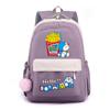 New Animation Peripheral Doraemon School Bag Backpack Cartoon Backpack Large Capacity Student School Bag Stationery