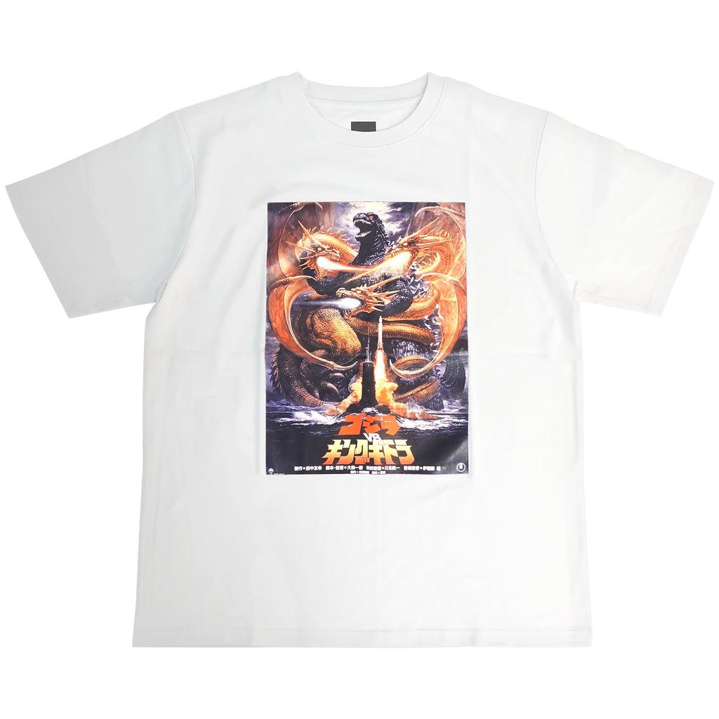 Fineplus Godzilla vs. King Ghidorah Character Print Short Sleeve T-Shirt
