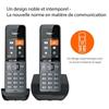 Téléphone fixe - GIGASET - Comfort 520 Duo - Écran couleur 2,2 pouces - 2 combinés - HD mains libres