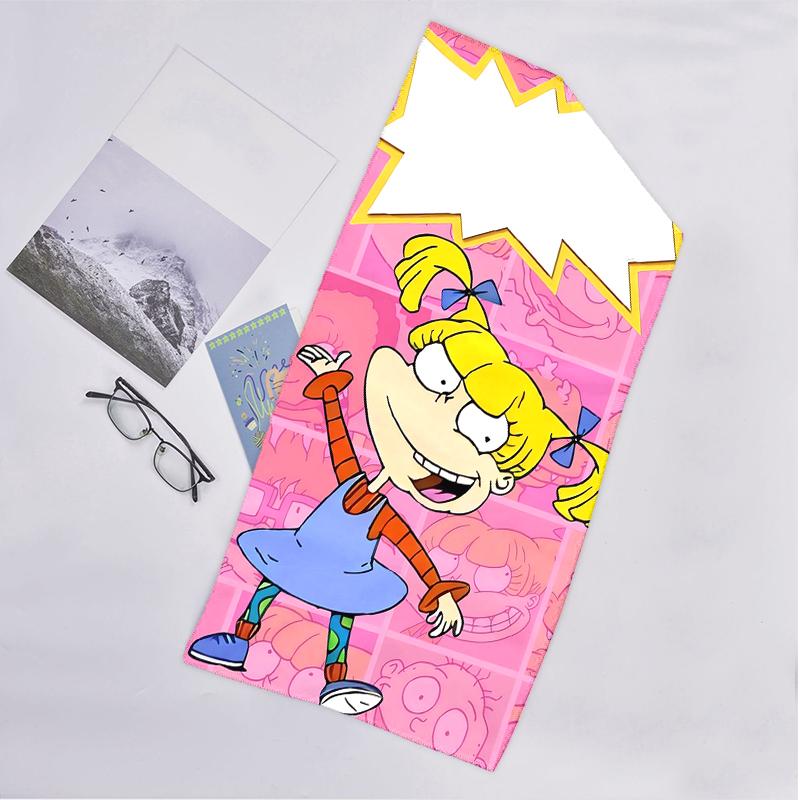 Rugrats Paris Fashion Beach Towel: Ideal for Summer Adventures Soft, absorbent and quick drying suitable for swimming and bathing
