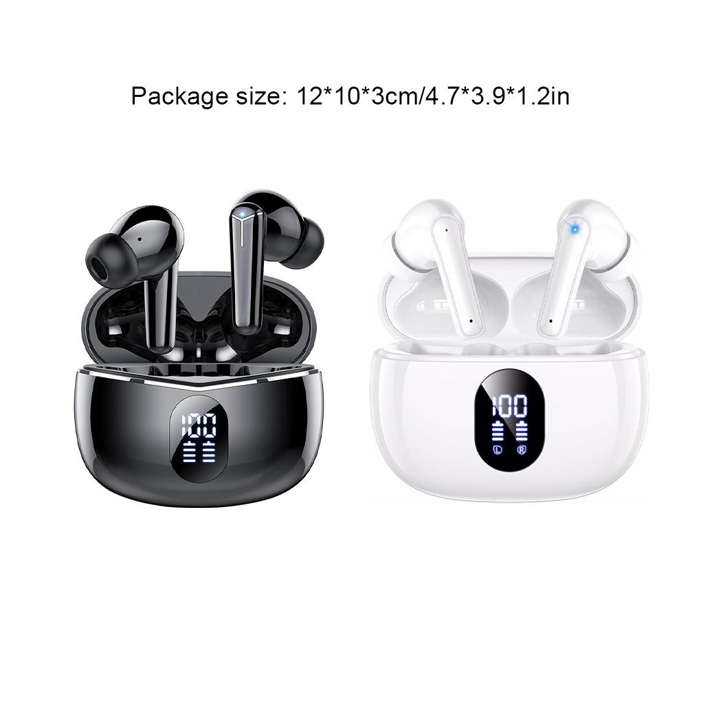 Bluetooth Earphone With LED Display And 48-Hour Playback Time Wireless Bluetooth Headset