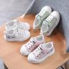 Холщовые туфли для девочек весна новая девочка повседневная обувь вышитая детская сетчатая обувь стильная обувь для девочки ромашка детская обувь płócienne buciki
