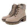 TOM TAILOR Women's Beige Ankle Boots