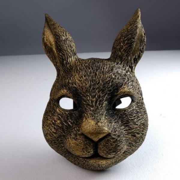 Косплей Маска Кролика Половина Лица Животных Кроличьи Уши Маска Зайчика Ночной Клуб Маска Пасхальный Карнавал Вечеринка Маскарадный Костюм Аксессуары