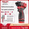 Аккумуляторная бесщеточная электрическая отвертка и дрель Delixi