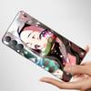 Чехол для телефона Demon Slayer Nezuko с аниме для Samsung Galaxy S22 Pro S21 S20 FE Ultra S10 Lite S10 S10E S9 S8 Plus, мягкий черный чехол