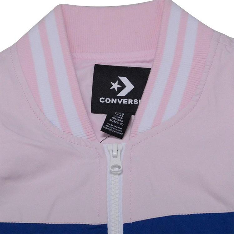 (WMNS) Converse Non-Padded Baseball Bomber Asia Sizing 'Pink Blue White' Women's 10017460-A01