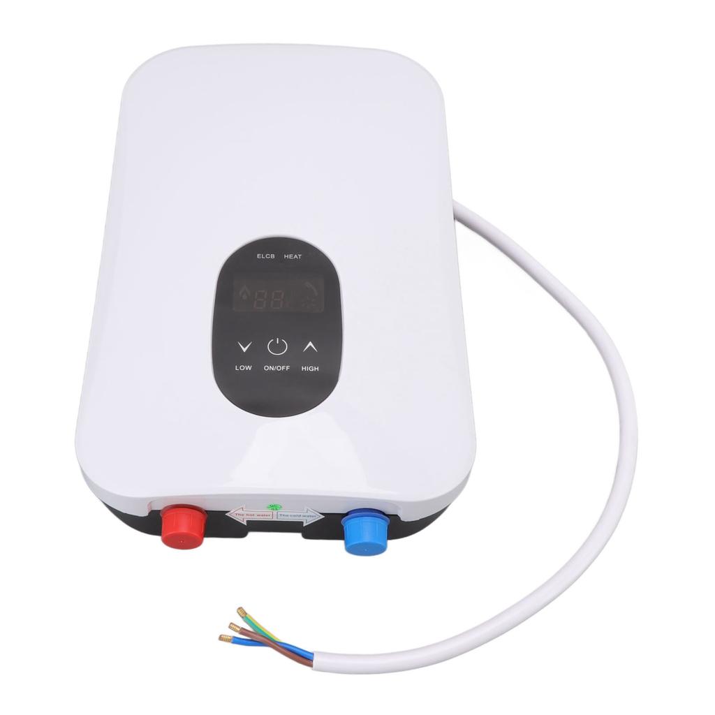 Проточный водонагреватель с электрическим интеллектуальным термостатом и цифровым дисплеем