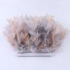 Two-Color Mixed-Color Fire Piece Cloth Edge 10-15Cm Barbie Doll Diy Material Color Turkey Feather Cloth Tape