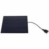 5W Solar Powered Fan USB Output Cooling Fan Durable Solar Power Ventilator  Outdoor Activities
