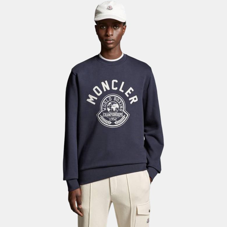 Moncler Sweatshirt Men's Marine Blue I20918G0000989A2L778