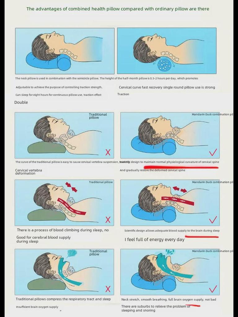 Цилиндрическая подушка для шеи из бамбукового угля с льном и моксой для поддержки шеи