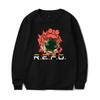 REPO Круглый ворот свитера для мужчин/женщин Harajuku Hoodie Streetwear Толстовки Модные топы Повседневная подростковая одежда
