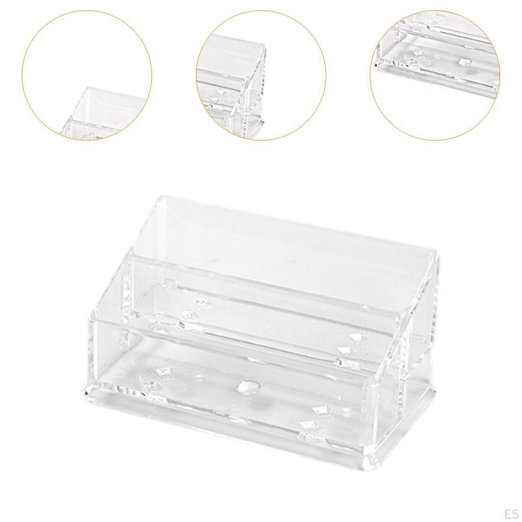 Акриловый держатель для сахарных пакетиков, визиток, безделушек, саше, чайных пакетиков, контейнер для хранения