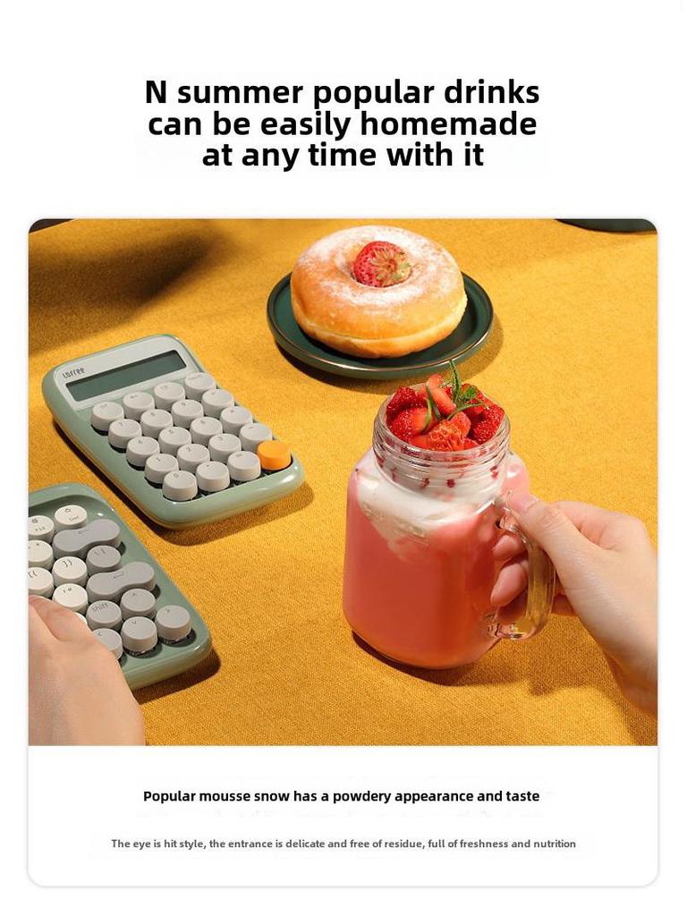 Портативная многофункциональная соковыжималка для студентов — заряжается от USB, компактная и идеально подходит для дома или путешествий