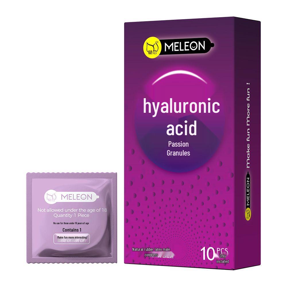 Презервативы Secret Love Delay King с ребристой текстурой – Долгоиграющие, с крупными частицами, текстура кошачьего языка