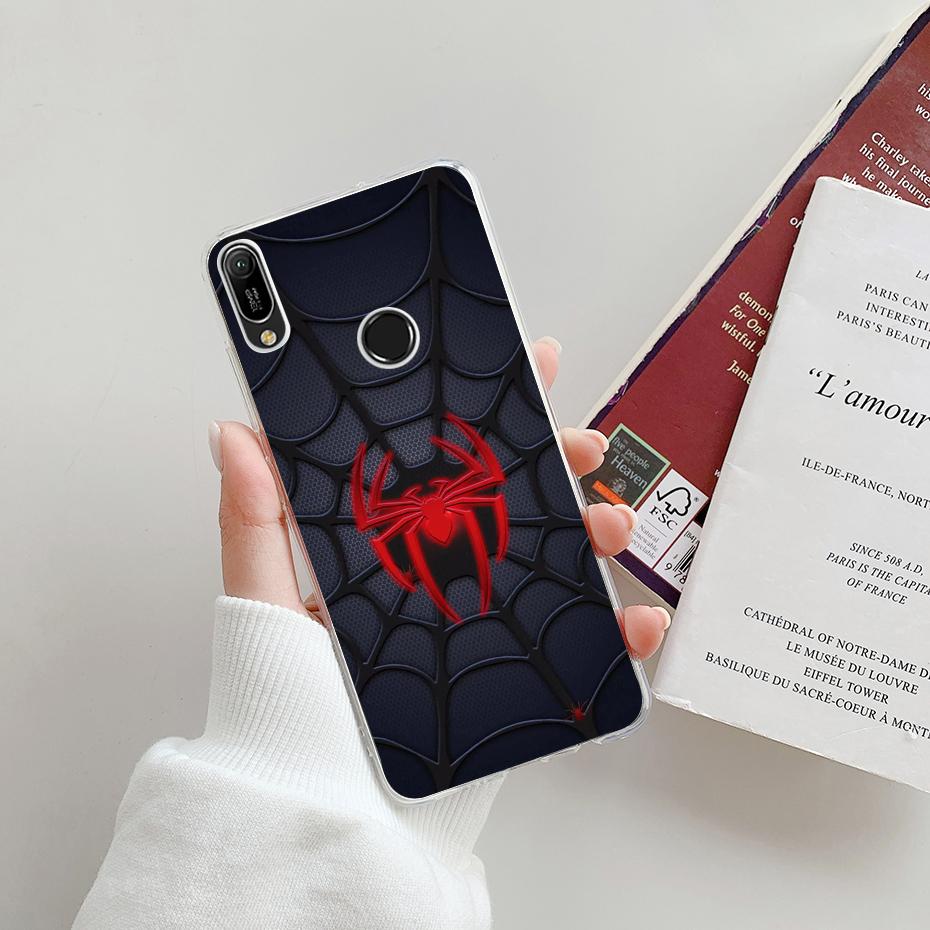 Чехол для Huawei Y6 2019, противоударный, милый, силиконовый, ТПУ, мягкая задняя крышка, чехлы для Huawei Y6 2019 Y 6 Y6 Prime Pro 2019