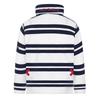 Lazy Jacks Boys Striped Quarter Zip Sweatshirt