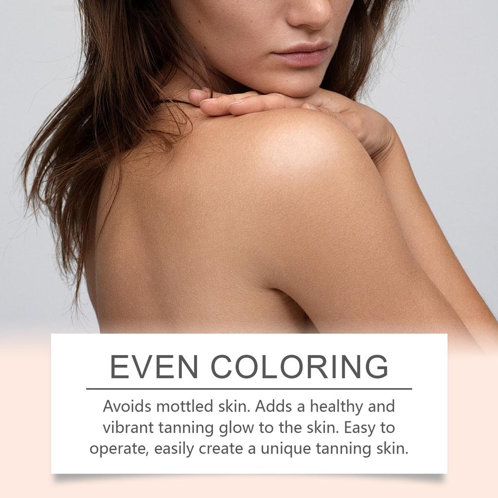 Сыворотка для загара, интенсивная сыворотка для загара, сыворотка для загара для солярия, стойкая водостойкая, для потрясающего загара для тела и лица 30 мл