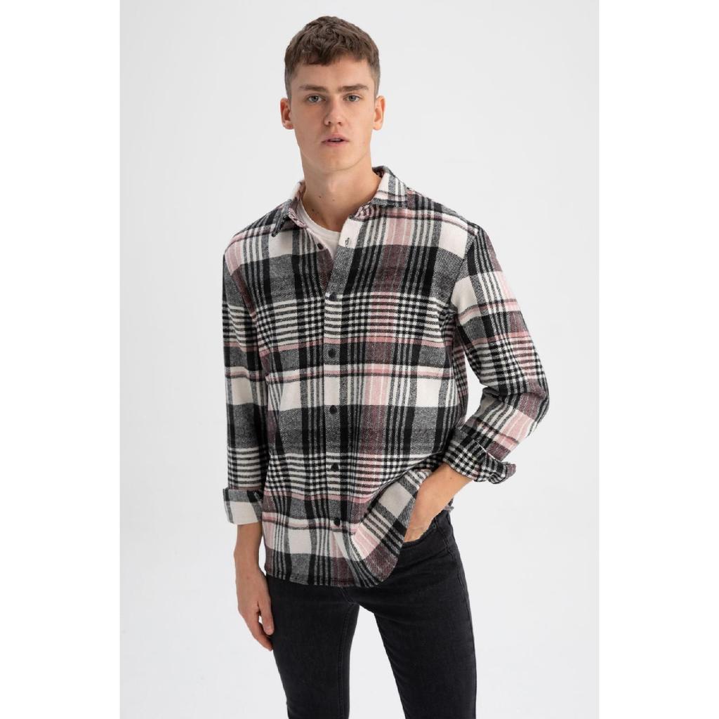 Рубашка Lumberjack с длинным рукавом в клетку стандартного кроя