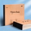 A4 Children's Eye Protection Sketch & Doodle Book - Thickened, Blank Art Paper
