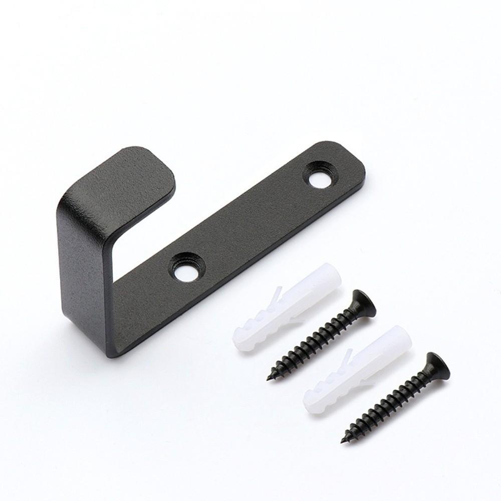 5 шт./комплект Металлические крючки для вешалки с винтами Одинарные крючки-когти Настенные крючки Многоцелевой Экономия места Вешалка для одежды