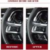Car Button Stickers Interior Decals Compatible with Ford Mustang     Steering Wheel Switch Control Dash Button Repair Sticker Kit
