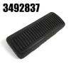 Черная накладка на педаль тормоза для Dodge для Ram 150 250 350 1984 1993 для Ramcharger 1989 1993 OEM номер 3492837 прямая замена