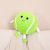 Новая Милая Большая Зеленая Теннисная Кукла Имитация Мяча Плюшевая Игрушка Куклы Детские Мужские и Женские Подарочные Куклы