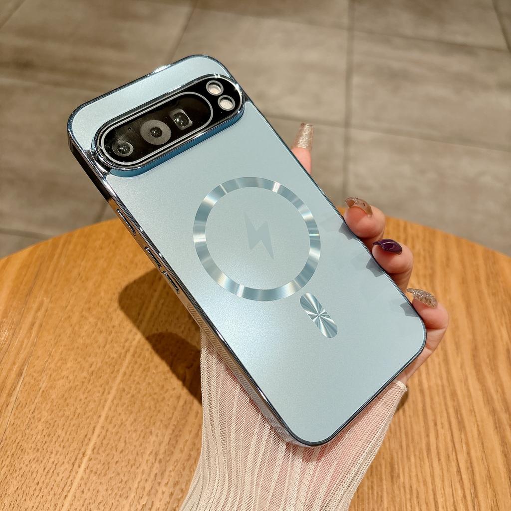 New Electorplating Magnetic Case For Google Pixel 10 Pro XL 9A 9 8 8A 7A 7 6 Pro 6A With Camera Lens Coverage Protector Tik Tok