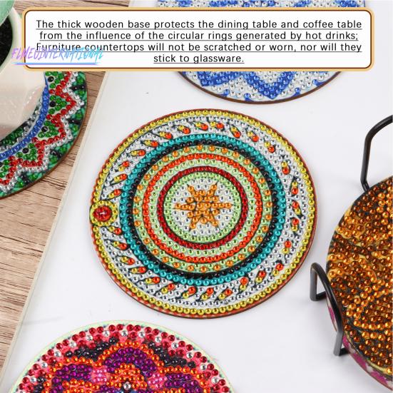 Подставка для алмазной живописи с цветочным узором, навыки рук, улучшение декоративного стола с держателем для хранения, подставки для рукоделия, рукоделие