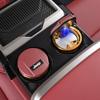 Car Ceramic Ashtray LED Light Ash Tray Cup Auto Accessories For Jeep Grand Cherokee Wrangler JK Gladiator Compass Renegade Recon NXJPT1