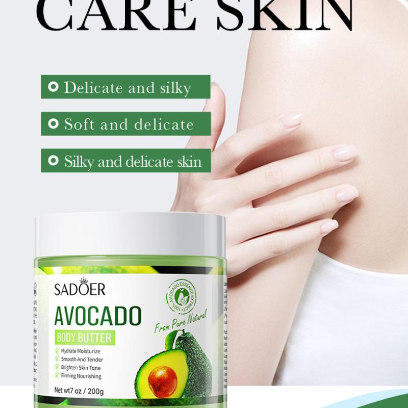 Растительный лосьон для тела SADOER Avocado Moisturizing Rose Butter Moisturizer