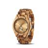 Wood Wrist Watch For Women Simulated Diamond Dial Wooden Clock Wife Girlfriend Fashion Anniversary Giftsfor Ladies