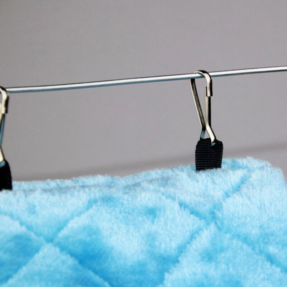 Pure Color Plush Cage Hang Cave Bed Pet Hammock Parrot Tent Triangle Nest