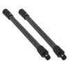 2pcs Metal Socket Extension Rod For Wrench And Socket Flexible Wrench Extender Wrench Sleeve Extension Rod Wrench Extender Bar