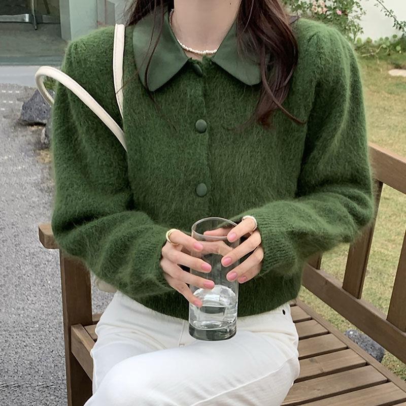 Кардиган, свитер, пуловер, женский, 2023, вязаный кардиган, свитер, женский дизайн, осенний свитер с длинными рукавами, женский пуловер