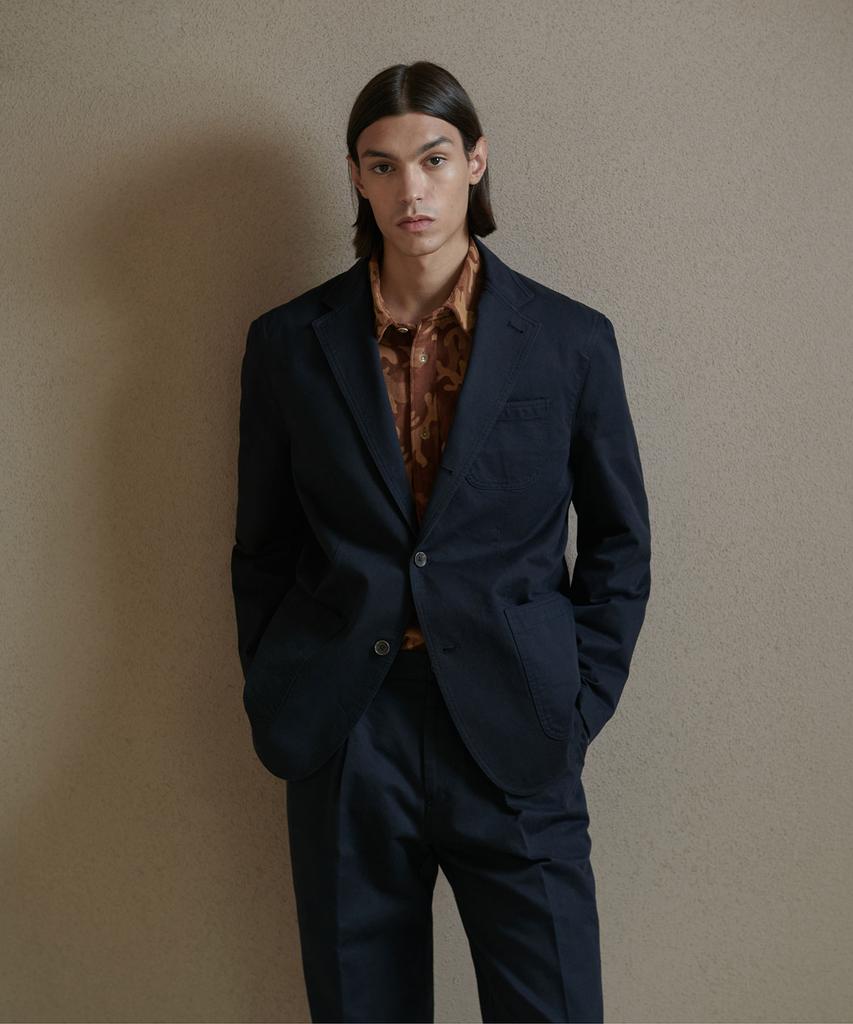 Prodeshirt High-Density Cotton Oxford Blazer (Navy)