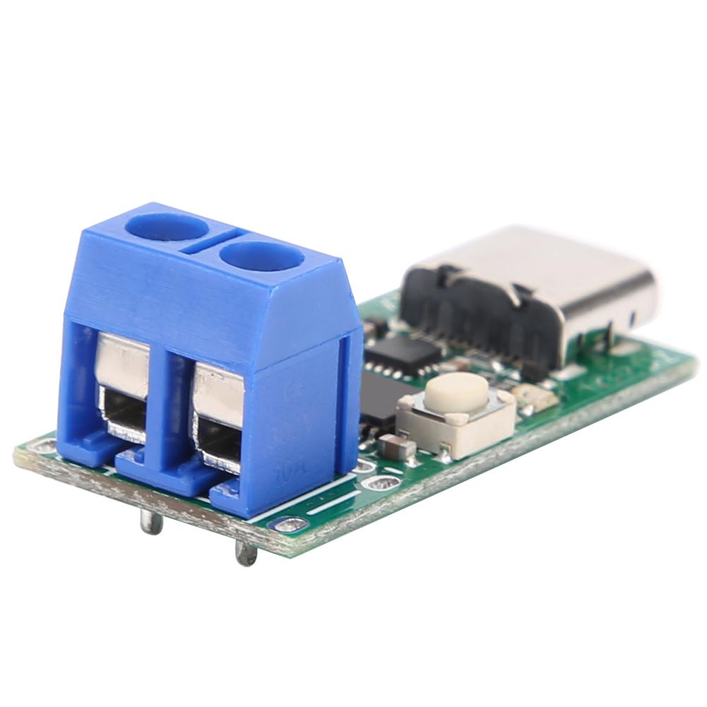 ZY12PDN Fast Trigger Polling Detector USB‑C PD2.0 3.0 Power Board Module with Screw Terminal