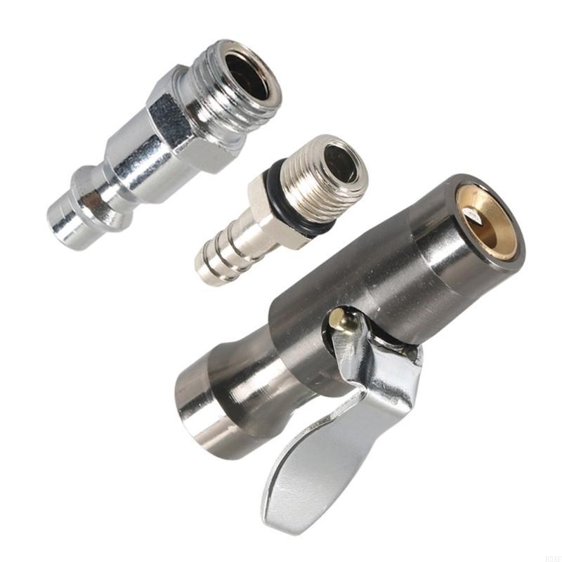 2025 Новый высокопрочный фиксирующийся воздушный патрон с 1/4 дюйма FNPT закрытой конструкции для накачки шин и компрессоров Нет