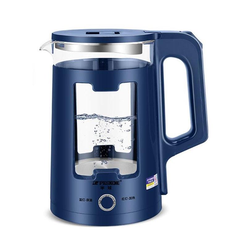 Стеклянный электрический чайник, бытовой большой емкости из нержавеющей стали, встроенный автоматический чайник с кипящей водой с постоянной температурой