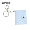 2 Inch Keychain Mini Album with Keychain Backpack Keyring New Mini Photo Album