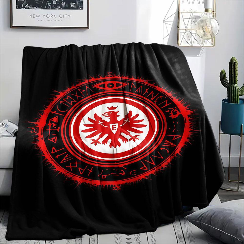 Frankfurt Printed Flannel Blanket, soft throw for bedroom sofa, washable, Christmas present, great gift.