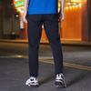 Li Ning Sports Running Training Quick-Dry Long Pants Men Bottoms Black AYKS783-1