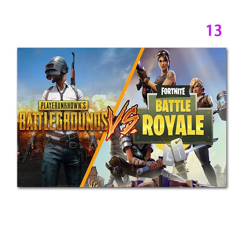 Fortnite Fort Night Игра Домашний Декоративный Живопись Постеры Наклейки Подарок Искусство